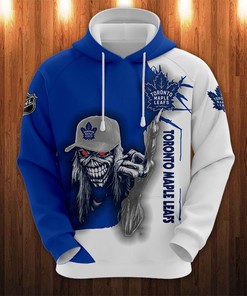 Toronto Maple Leafs Ultra Death Graphic 3D All Over Print Hoodie For Halloween