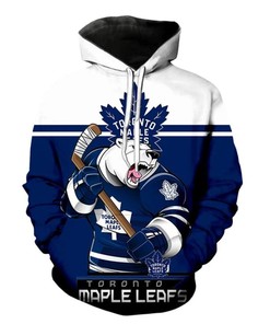 Toronto Maple Leafs Ultra-Cool All Over Print 3D Long Sleeve Hoodie