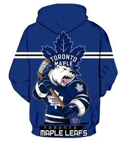 Toronto Maple Leafs Ultra-Cool All Over Print 3D Long Sleeve Hoodie