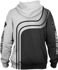 Toronto Raptors All Over Print 3D Zip Hoodie For Fans