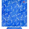 Traditional Japanese Dragonflies Shower Curtain Memory Foam Bathroom Waterproof Fabric
