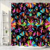 Traditional Mexican Otomi Style Bright Floral Shower Curtain for a Vibrant Bathroom Look