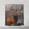 Transform Your Bathroom into an Art Gallery with Monarch of the Glen Shower Curtain 