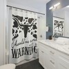 Travel Shower Curtain for Adventurous Bathroom Decor - Kids Bathroom Shower Curtains