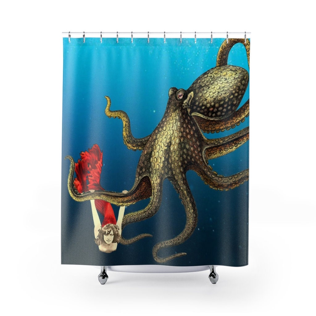Travel Shower CurtainRestroom Shower Curtains for Kids, Boys, Girls with Kids Bathroom Shower Curtains Vintage Designs