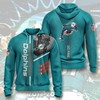 Trending Miami Dolphins Go Fins Hoodie With All Over Print Design And Personalization Option