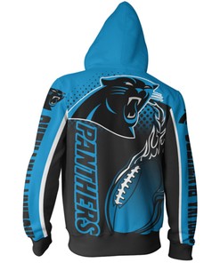 Trendy All Over Print Flame Balls Graphic Buffalo Bills Hoodie With 3D Zip Hoodie For Fans