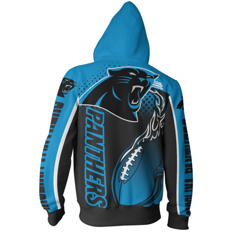 Trendy All Over Print Flame Balls Graphic Buffalo Bills Hoodie With 3D Zip Hoodie For Fans
