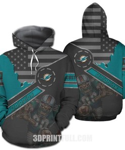 Trendy And Hot Miami Dolphins Limited Edition 3D Hoodie 