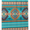 Tribal Aztec Pattern Shower Curtain For Ethnic Bathroom Decor.
