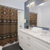 Tribal Brown and Black Shower Curtain - Native American Bathroom Decor