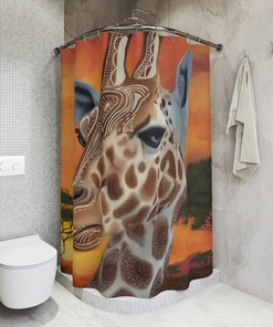 Triple Moon Goddess Tree Life Shower Curtain for Magical Bathroom Decor