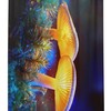 Trippy Mushroom Shower Curtain with 3D Print for Bathroom Decor