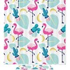 Tropical Flamingo Palm Cactus Banana Shower Curtain For A Lush Bathroom