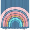 Tropical Floral Jungle Shower Curtain for Rustic Island Bathroom Decor