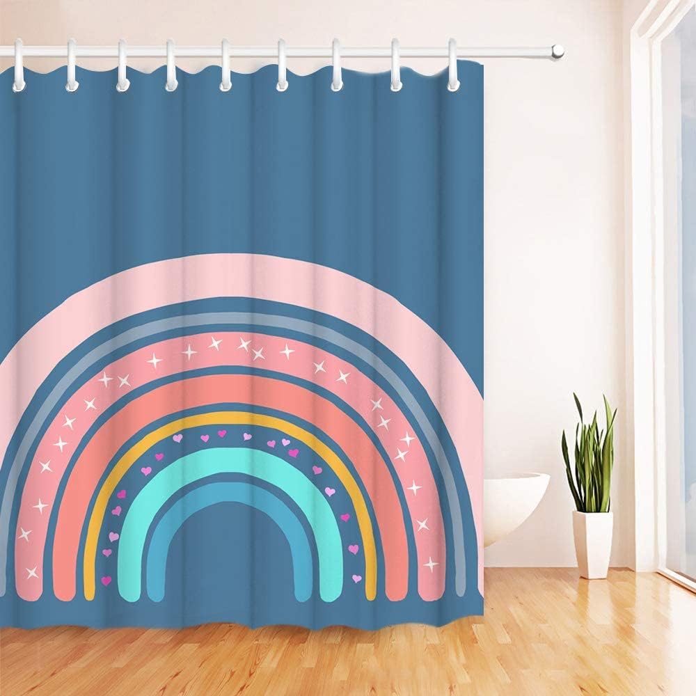 Tropical Floral Jungle Shower Curtain for Rustic Island Bathroom Decor