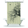 Tropical Floral Shower Curtain For A Beachy Bathroom