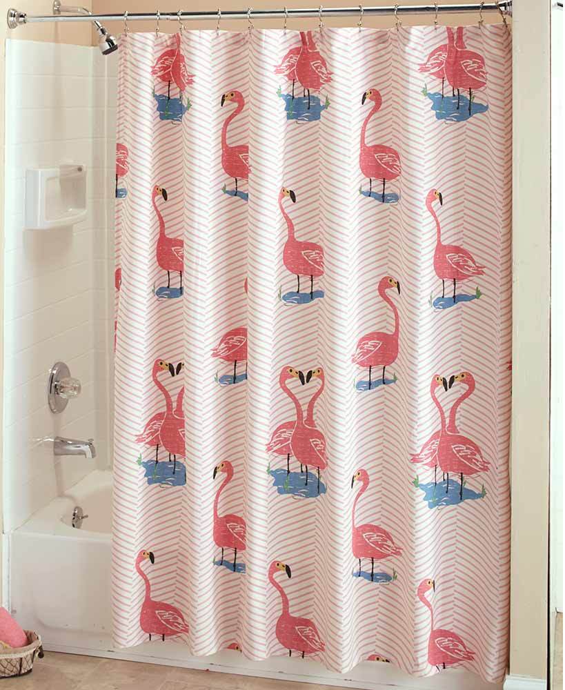 Tropical Islands Bathroom Curtain - Image 2