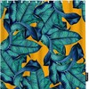 Tropical Jungle Palm Tree Banana Leaves Print Shower Curtain for Luxury Shower Decor