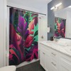 Tropical Jungle Shower Curtain For Exotic Bathroom Decor