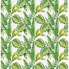 Tropical Leaf Pattern Shower Curtain for Nature-Inspired Bathroom Decor