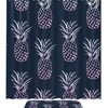 Tropical Pineapple Fruits Shower Curtain for Bathroom Decor 
