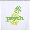 Tropical Pineapple Shower Curtain for Bathroom Home Decor