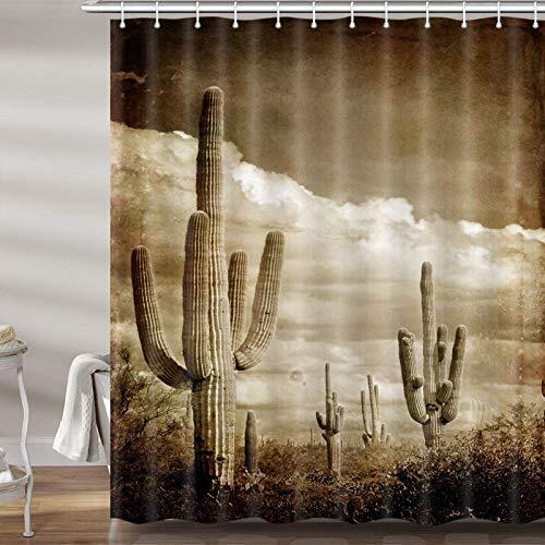 Tropical Shower Curtain For Beach Bathroom Decor - Image 2
