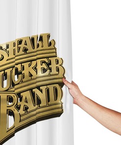 Tucker Marshalls Fabric Shower Curtain - Durable for Bathroom Showers and Bathtubs