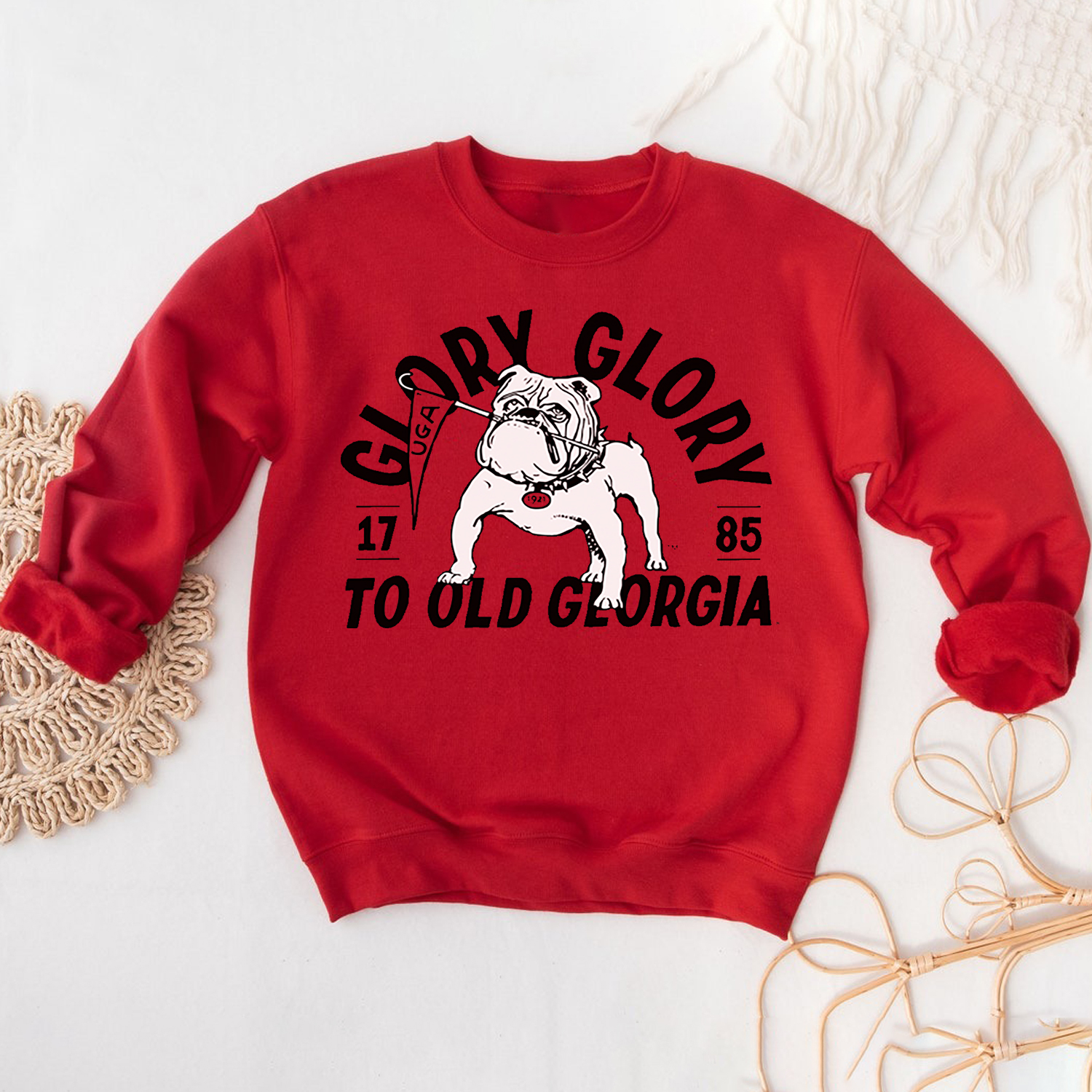 UGA Vintage Rally Song T-Shirt - Classic Tee for Fans