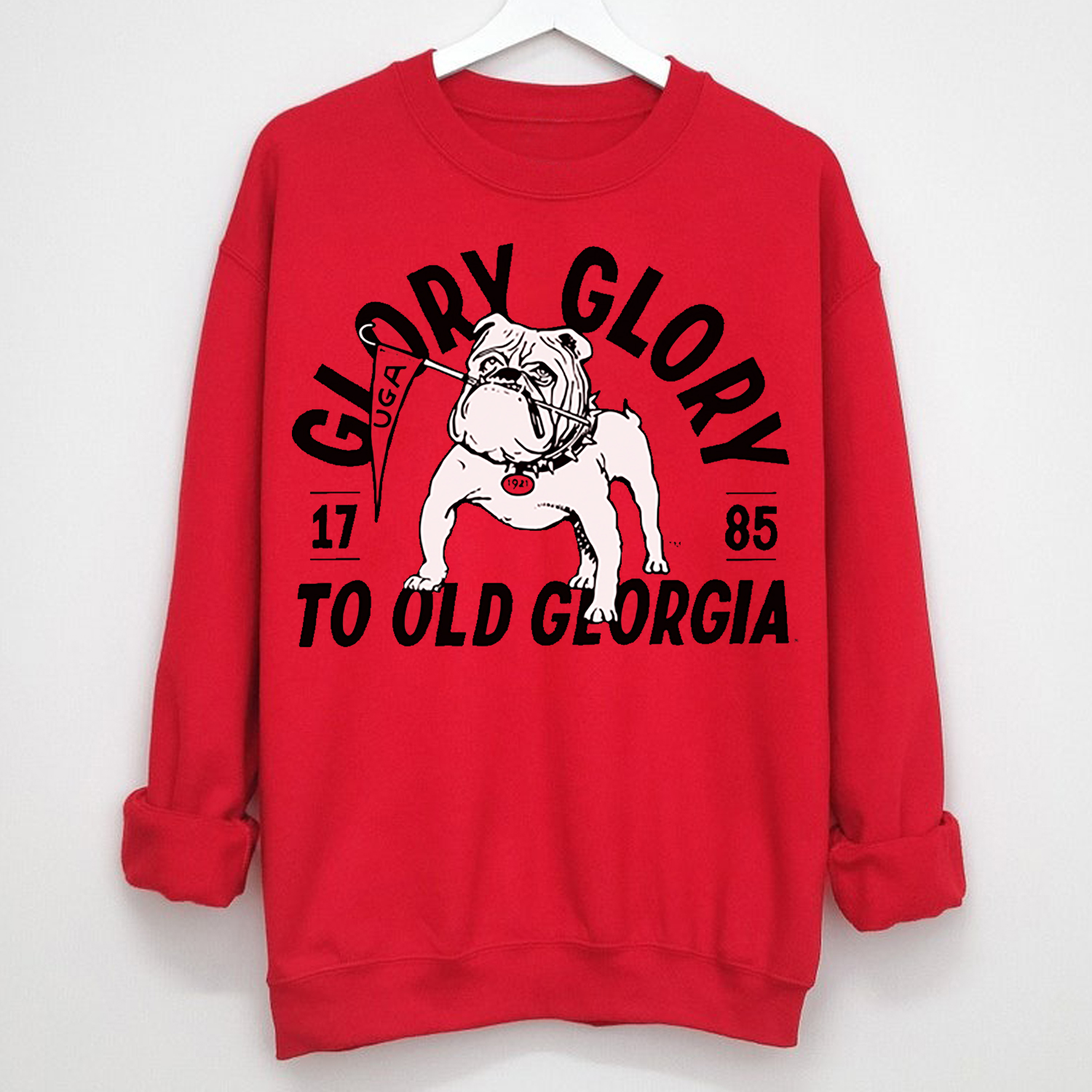UGA Vintage Rally Song T-Shirt - Classic Tee for Fans