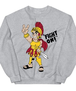 USC Trojans 90s Style Logo Black T-Shirt Fan Gift
