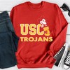 USC Trojans Disney Headshot Mickey Crew Neck Sweatshirt Fan Gift