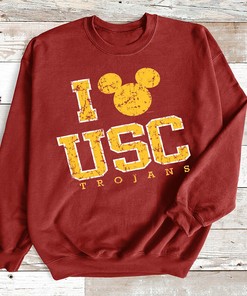 USC Trojans Fight On Sugar Skull T-Shirt Fan Gift