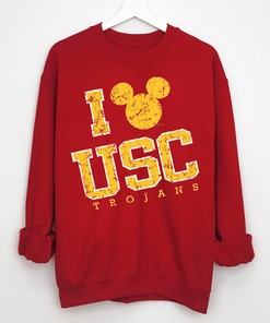 USC Trojans Fight On Sugar Skull T-Shirt Fan Gift