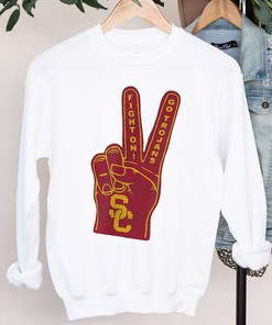 USC Trojans Vintage 90s Russell Athletic NCAA Sweatshirt Fan Gift