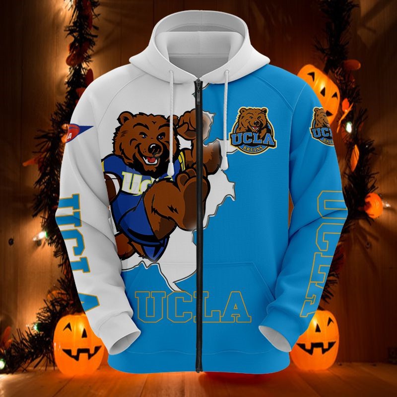 Ucla 3D Mascot Printed Hoodie Perfect For Any Fan