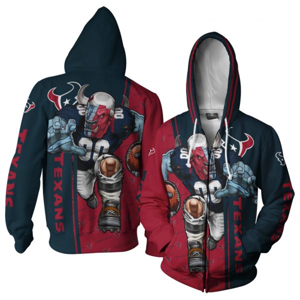 Ultra Cool Houston Texans Hoodie 3D All Over Print, Ideal Gift For Fans
