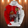 Ultra Death Graphic Chicago Blackhawks Hoodie - Perfect For Halloween 