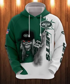 Ultra Death Graphic Gift Hoodie - All Over Print 3D Hoodie For New York Jets Fans Halloween
