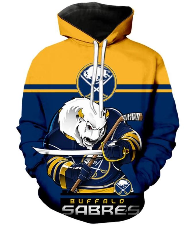 Ultra-Cool Long Sleeve Buffalo Sabres Hoodie, A Great Gift For Fans