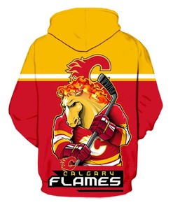 Ultra-Cool Long Sleeve Calgary Flames Hoodie, Perfect Gifts For Fans