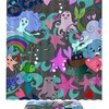 Underwater World Cartoon Octopus Tentacles Waterproof Shower Curtain For Bathroom Decor