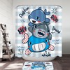 Underwater World Shower Curtain - Lovely Dolphin, Shark, And Whale Design