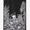Unholy Lust Satanic Demon Skull Fabric Shower Curtain - Occult Skull Bathroom Decor