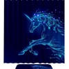 Unicorn Constellation Shower Curtain - Mythical Bathroom Accessory