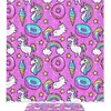 Unicorn Rainbow Purple Shower Curtain for Dreamy Bathroom Decor with SEO Keywords 