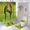 Unique And Fun Frog Waterproof Shower Curtain - A Perfect Addition To Your Bathroom Decor