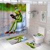 Unique And Interesting Frog Shower Curtain For Bathrooms - Add Some Fun To Your Bathroom Decor