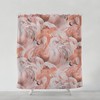 Unique And Playful Boho Flamingo Shower Curtain Set, Beautiful Bathroom Art With Waterproof Fabric